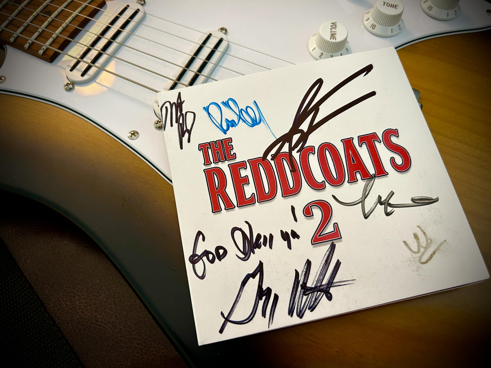 The Reddcoats 2 Signed CDs