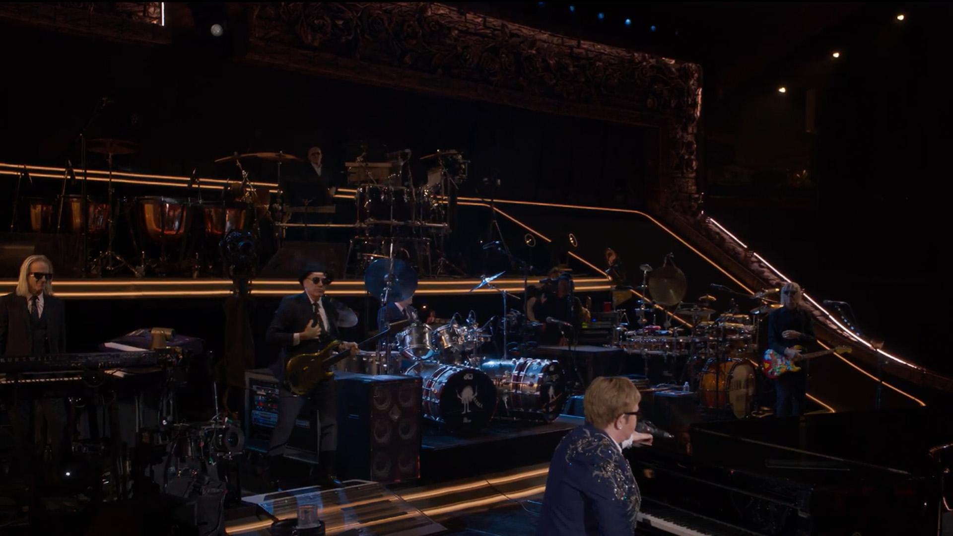 Matt with Elton John